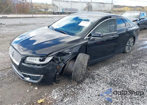 2017 Lincoln Mkz Hybrid Reserve z USA, uszkodzony, nr VIN 3LN6L5MU6HR654956